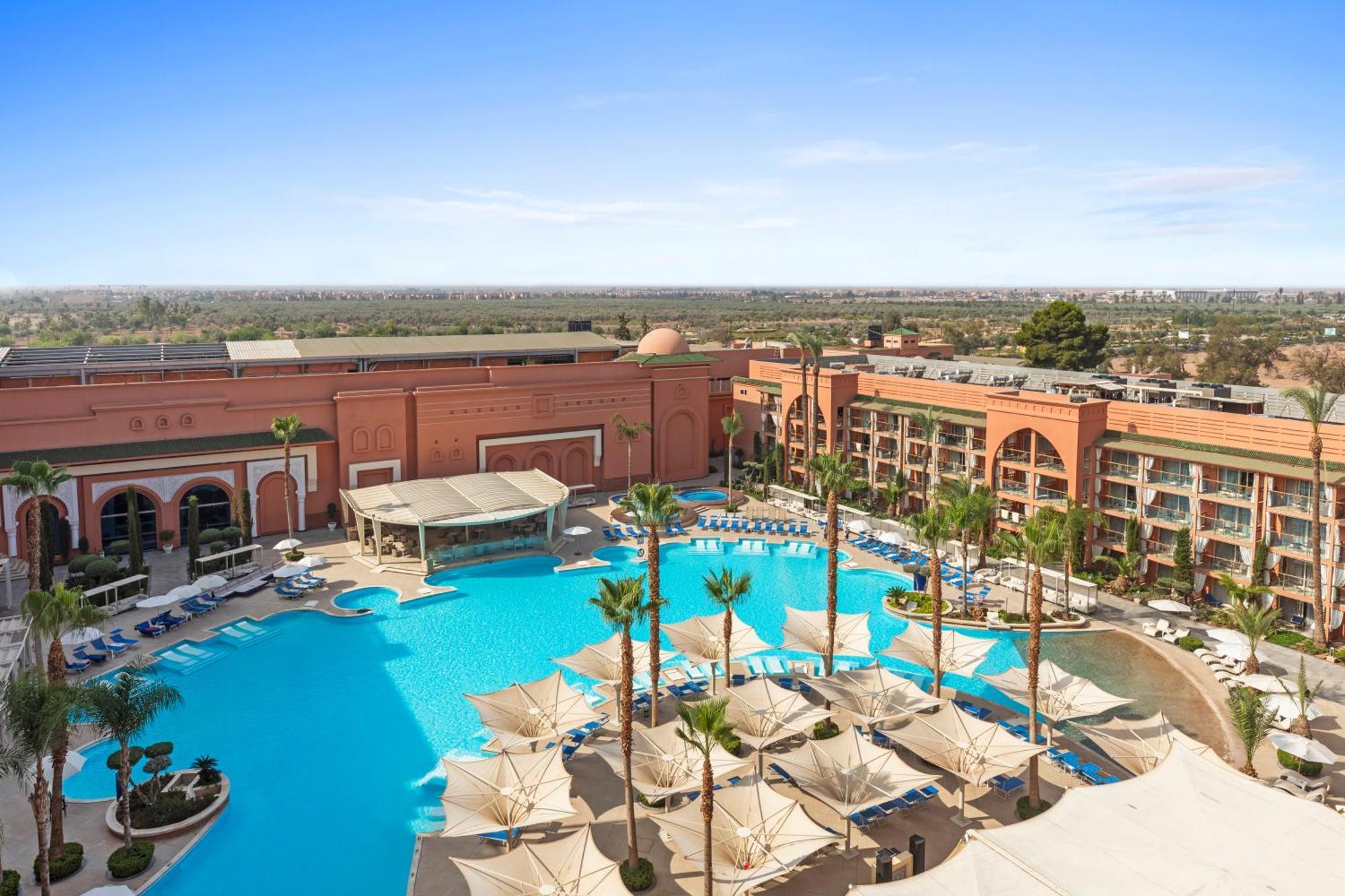 Savoy Le Grand Hotel Marrakech Marrakesch Exterior foto