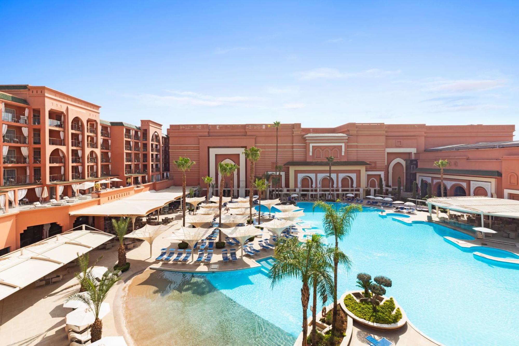 Savoy Le Grand Hotel Marrakech Marrakesch Exterior foto